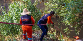 Personal de Limpia continúa acciones de limpieza en barrancas