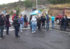 Residentes de Haras del Bosque bloquean Periférico por corte de luz