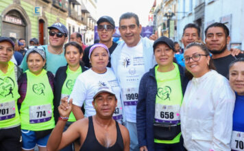 Sergio Salomón encabeza carrera “Por Amor al Prójimo”