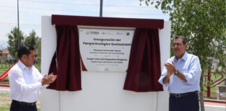 Gobernador inaugura el Parque Ecológico “Quetzalcóatl” en Cuautlancingo