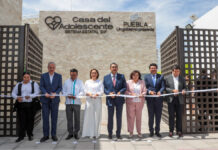 Sergio Salomón y Gaby Bonilla inauguran nueva Casa del Adolescente