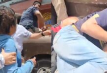 Detienen a personas armadas en el barrio de La Preciosa, Amozoc