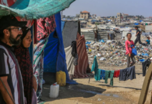 OMS alerta sobre enfermedades transmisibles en Gaza durante el verano