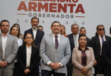 Armenta modificará estructura del gobierno estatal; enviará iniciativa al Congreso