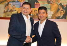Alejandro Armenta y Eduardo Rivera se reúnen; hacen llamado a la unidad