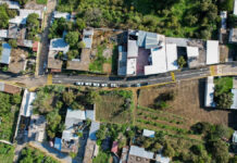 Ariadna Ayala entrega trabajos de pavimentación en juntas auxiliares