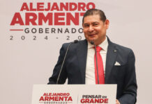 Armenta despachará en Palacio de Gobierno; descarta vivir en Casa Puebla