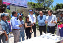 Ayuntamiento inicia construcción de calle con concreto hidráulico en San José el Aguacate