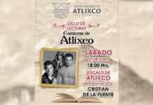 Cristian de la Fuente narrará ciclo de lecturas “Cuéntame de Atlixco”