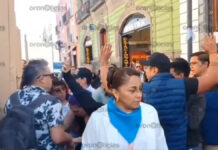 Registran connato de bronca entre grupos a favor y en contra del aborto