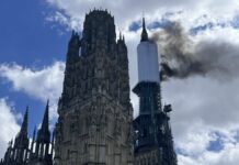 Se incendia catedral de Notre Dame en Francia