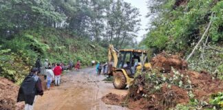 Depresión tropical “Chris” deja tres heridos y derrumbes en Puebla