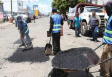 Avanza séptima etapa del Programa de Bacheo del Ayuntamiento de Puebla