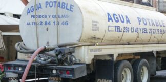 Baja 95% demanda de pipas de agua potable en San Pedro Cholula