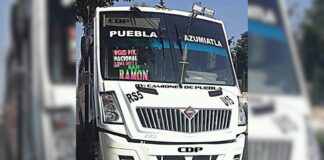 Ruta Azumiatla, con unidades piratas y con protección de pobladores
