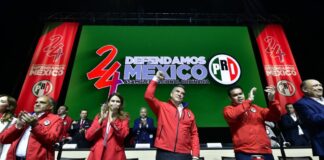 Respaldan 54 priistas poblanos a “Alito” Moreno como dirigente del PRI hasta 2032