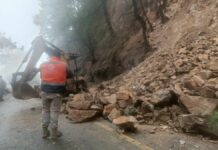 Lluvias dejan derrumbes en ocho municipios de Puebla
