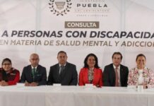 Realiza Congreso de Puebla Consulta a Personas con Discapacidad en materia de Salud Mental y Adicciones