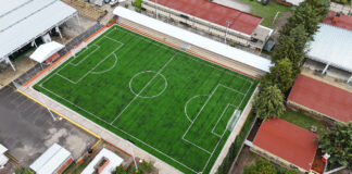 Gobernador entrega cancha deportiva del Centro Escolar “Manuel Espinosa Yglesias”