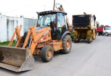 Gobierno estatal comienza rehabilitación de carretera en Nopalucan