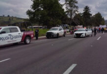 Liberan autopista México-Puebla tras 10 horas de bloqueo