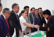 Norma Layón anuncia obras de infraestructura en el CONALEP 149