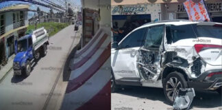 Cuautlancingo no da postura por daños de pipa de SOSAPAC a camioneta