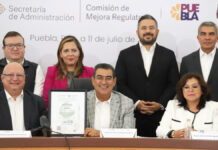 Puebla recibe certificado “Prosimplifica” por parte de CONAMER