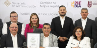 Puebla recibe certificado “Prosimplifica” por parte de CONAMER