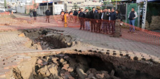 Realizarán diagnóstico por aparición de socavón en San Andrés Cholula