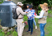 Salud realiza acciones para prevenir el dengue en Huaquechula