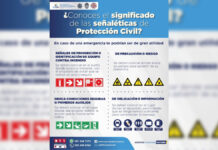 San Andrés Cholula promueve señalamientos en materia de Protección Civil
