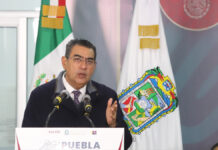 Sergio Salomón inaugura rehabilitación del Tribunal de Enjuiciamiento