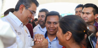 Sergio Salomón invita a apostar por el programa Impulso al Agave Mezcalero