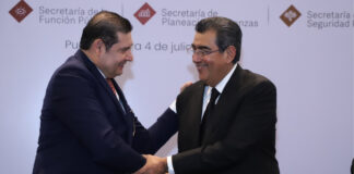 Sergio Salomón y Armenta presiden curso de capacitación a presidentes municipales electos