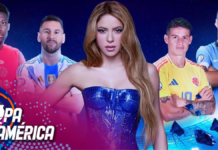 Shakira animará el cierre de la Copa América