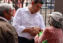 Armenta reitera compromiso con adultos mayores