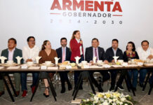 Armenta anuncia creación del Centro Estatal de Estudios Municipales