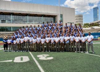 Borregos Puebla se alistan para temporada de la Liga Mayor de ONEFA