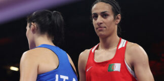 Boxeadora argelina con problemas de testosterona gana pelea en 46 segundos