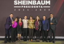 Claudia Sheinbaum se reúne con Sergio Salomón y Alejandro Armenta