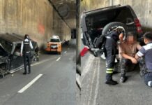 Choque causa cierre vial en Distribuidor Juárez – Serdán