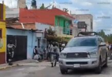 FGE realiza cateo a inmueble en Puebla capital