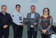 Edmundo Tlatehui entrega nuevo armamento a SSPPC