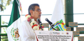 Gobernador impulsa obras de movilidad en Tochimilco y Acteopan