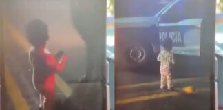 Hallan a niño de tres años caminando solo en carretera