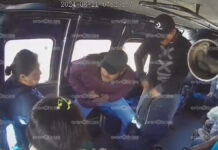 Hombres armados asaltan a pasajeros de ruta 8 en Santa Lucía