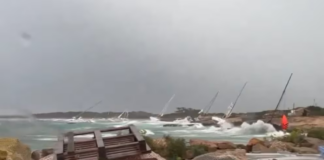 Nueve heridos y un desaparecido tras paso de la DANA en España
