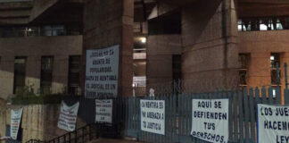 Jueces y magistrados se solidarizan con trabajadores del PJF en paro