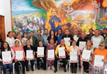 Locatarios del mercado Domingo Arenas reconocen trabajo de Norma Layón